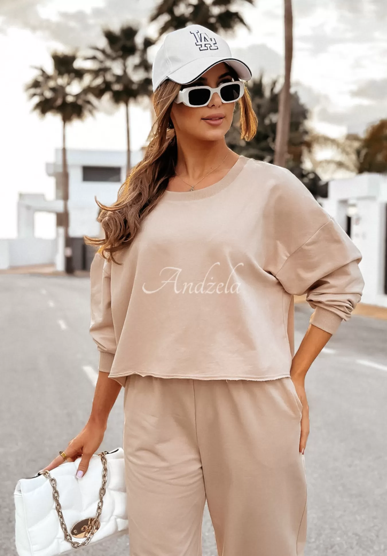 Best Bluza Oversize Day Off Bezowa Kobieta Bluzy